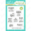 Father's Day Theme Metal Cut Dies Hexagon Layering Stencils Fish Hook Line Sinker Clear Stamps Diy Holiday Cards Decor Scrapbook