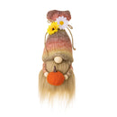 Fall Gnome Pumpkin Sunflower Swedish Nisse Elf Dwarf Plush Ornaments Decorations For Home Party Autumn Thanksgiving Decor Gift
