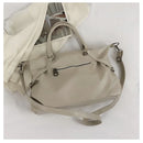 Wine Red Handbag for Women Large Capacity Pu Leather Ladies Armpit Shoulder Bags Sewing Thread Pattern Female Hobo Crossbody Bag