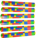10/30pcs Building Block Slap Bracelets For Kids Party Favor, Toy Bracelets, Bracelet Band Birthday Party Gift For Boys And Girls