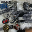 Multi-pattern Gothic Harajuku y2k Spicy Girls Punk Belt Women Men's Belt Subcultural Millennium Versatile Decoration