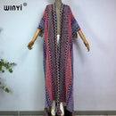 WINYI woman Winter Knitted cardigan coat Loose Christmas Fashion hipster party dress Thick Warm free size Female cloke overcoat