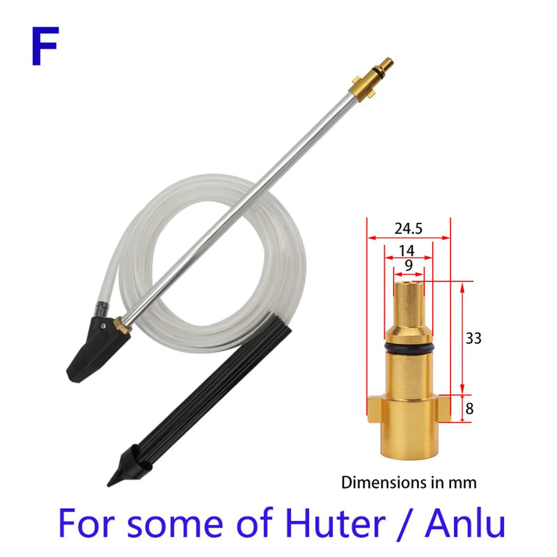 Pressure Washer SandBlasting Kit Wet Sandblaster Lance Nozzle for Karcher Huter Interskol Lavor Parkside High Pressure Washer