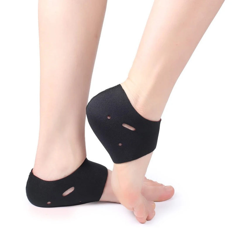 1Pair Foot Heel Pain Relief Sleeve Plantar Fasciitis Therapy Wrap Ankle Brace Arch Support Sock Heel Protect Orthotic Insole