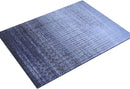 Del Mar Collection Area Rug - Jennifer (9' X 12' Rectangle, Blue/ Navy Blue)