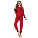 Women Pajamas Set New Pigama  Homewear Female Long Sleeve Cute Sleepwear Casual Pyjamas nightwear women