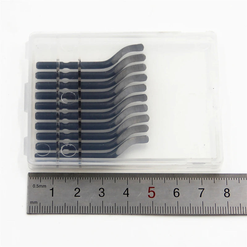 Handheld Burr Trimming Cutter Portable Deburring Tool Professional Edge Removing Tools+10pcs Replacement Blade