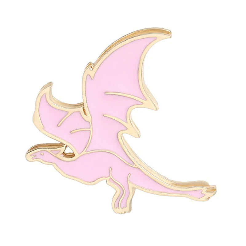 Triceratops Tyrannosaurus Rex Giraffe Stegosaurus Brontosaurus Brooch Badge Dinosaur Lapel Pins Dinosaur Brooch Pterosaur