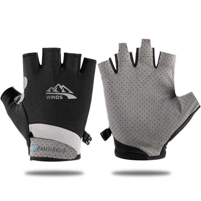 Premium Fishing Gloves - UV Protection, Breathable Mesh & Non-Slip Grip for All-Day Comfort，for Cycling,Hiking,Camping