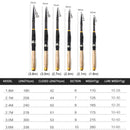 Telescopic Fishing Rod Carbon Fiber Fishing Pole Cork Handle Small Short Sea Pole for Seawater Freshwater Bass Trout Fishing