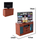 MOC City Series Building Blocks Figure Furniture House Kitchen Medieval Accessories DIY Bricks Set Christmas Toys for Kid Gifts