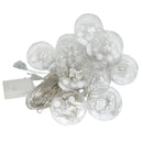 Holiday Lighting 4.5m Christmas Wishing Ball Curtain Lights for Room Decor Fairy Light String Home Xmas Party Decoration Navidad