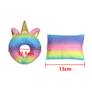 Doll Sleeping Bag for 43cm Dolls Lovely Unicorn Pillow 17-18inch Baby New Born Dolls Accessories American Girl's Birthday Gift