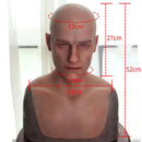 Halloween Simulation Silicone Mask, Youth Headgear, Party Supplies, Role-Playing, Ball, Easter Props