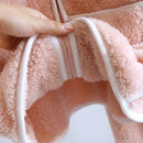 2025 Winter New Couple Sleepwear Set Flannel Zipper Long Sleeve Pants Two Piece Coral Plush Thickened Men's and Women's Home Fur