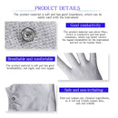 Electrode Pulse Conductive TENS EMS Massage Gloves Socks Wrist Conductive Silver Fiber For Physical Massager Muscle Stimulator