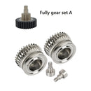 CR K1C Extruder K1 Gear All Metal Filament Drive Gear for Creality K1 Max Extruder Nickel Plated DLC Coating High Hardness Wear