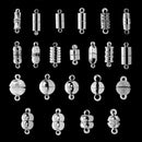 2 Sets Locking Strong Magnetic Clasps Magnet End Clasp Connectors For Jewelry Making DIY Bracelet Necklace Extender Accessories
