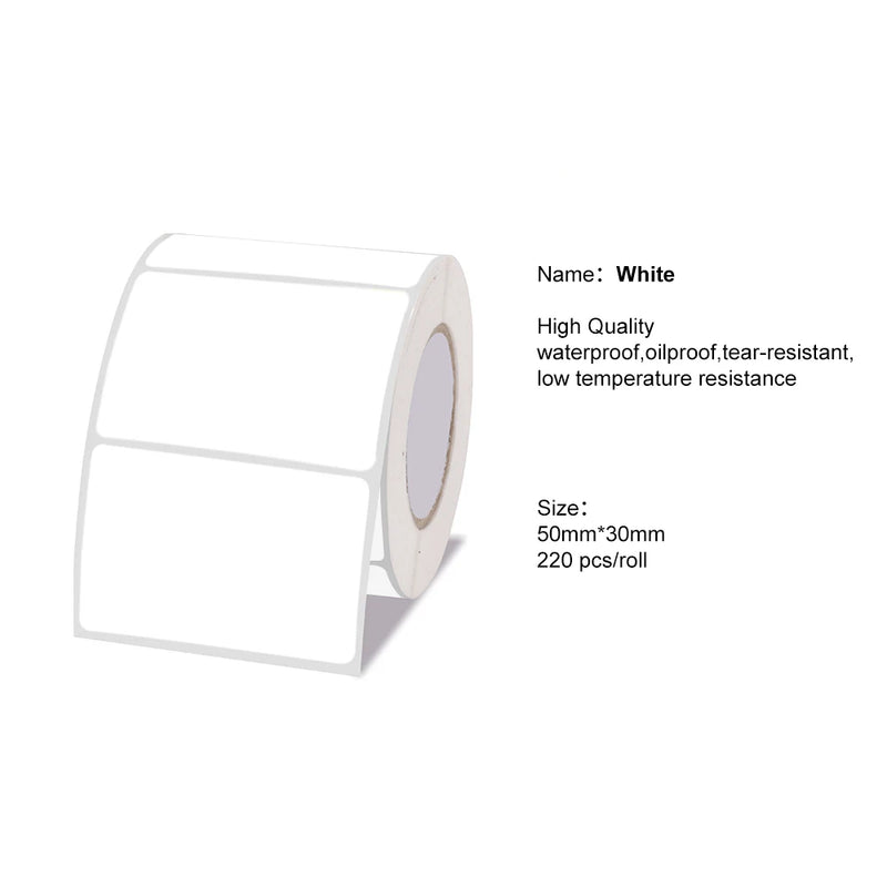 Wireless Label Printer P50 Inkless Bluetooth Thermal Label Maker Adhesive Label Sticker Machine DIY Pattern Barcode QR Code Tape