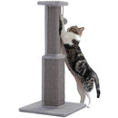 80CM Cat Scratching Post for Indoor Cat Scratcher with Nature Sisal Ball Tall Scratching Post for Large Cats Kitten Pet Toys