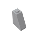 Gobricks 10PCS Bricks Assembles Particles 60481 2x1x265 Degree Slope Bricks Building Blocks Replaceable Parts For Children Gifts