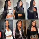 10-40 Inch Straight Human Hair Bundles 100% Raw Human Hair Bundles 3/4 Pcs Brazilian Hair Bundles For Women Hair Extensions