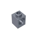 10pcs Compatible MOC Parts 6541 High-Tech Brick 1 x 1 with Hole Building Block Particle DIY Kid Puzzle Brain Toy Birthday Gift