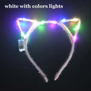 Children Kids Girls Light Up Tutu Led Skirt Glow Wreath Headband Party Birthday Luminous Costumes Christmas Halloween Festival