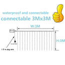 3x3/6x3/10x3m LED Icicle String Lights Christmas Fairy Lights Garland Outdoor Home For Wedding/Party/Curtain/Garden Decoration