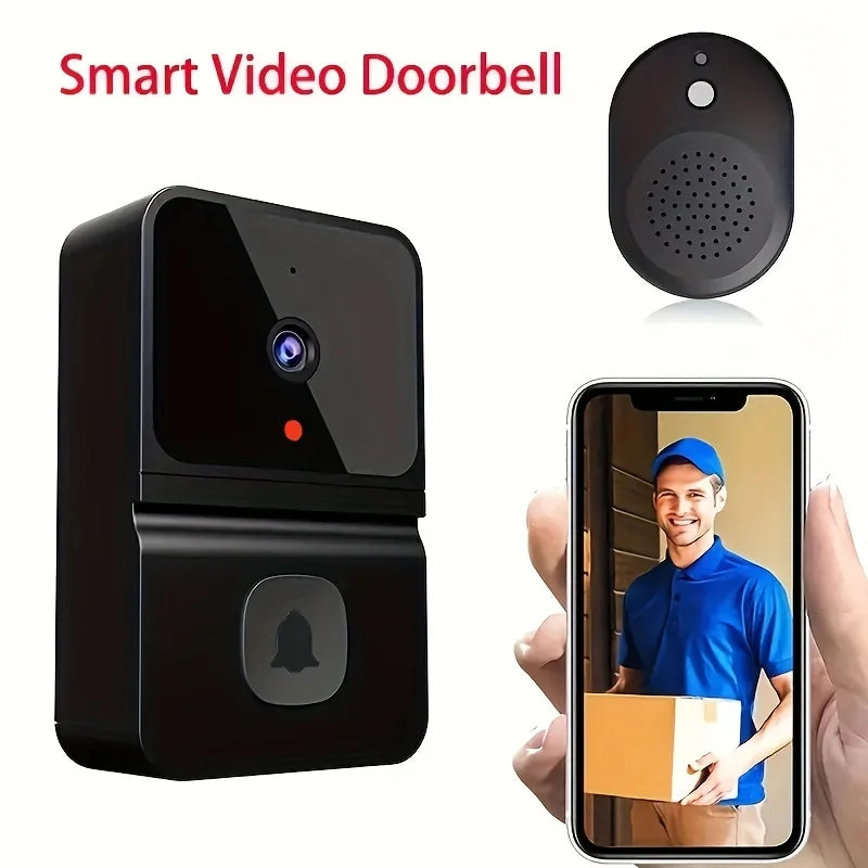 T23 Smart Visual Doorbell Two-way Intercom Infrared Night Vision Remote Monitoring Security System Wifi Video Door Bell