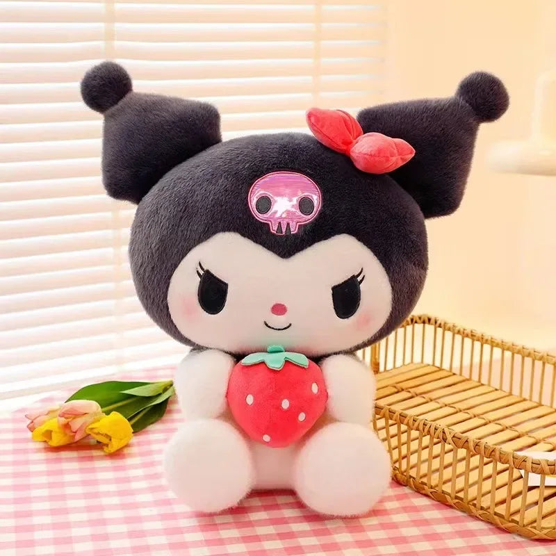 Sanrio Hello Kitty Kuromi Melody Cinnamoroll Stuffed Toys Kawaii Baby Gifts Christmas Stuffed Toys Children Dolls for Kids