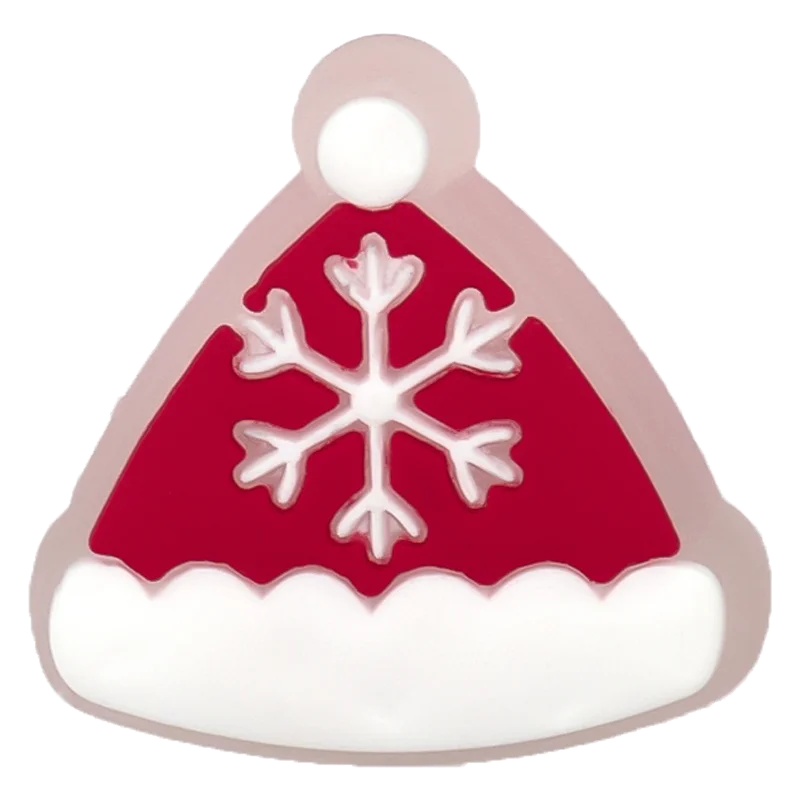 1-5PCS New Christmas LED Shoe Charms,Cute Santa Claus Cat & Dog Pin Accessories for Sandals,Shoe Clogs Buckle Christmas Gifts