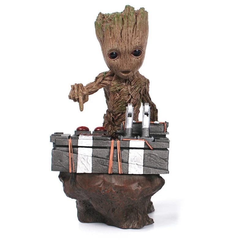 Guardians of The Galaxy Groot Statue Model Avengers Cute Baby Tree Man Pvc Anime Action Figure Toys Collectible ornaments Gifts