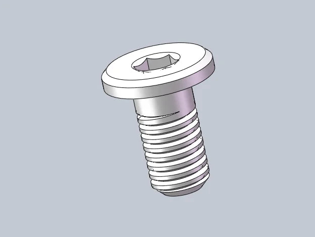 M3x6 8 10 12 14 16 18 20 LAK-Titanium socket thin cap head screw head 0.9x5.5 Gr5