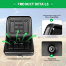 Universal Tractor Seat Durable thickly-padded Slidable Tractor Seat Adjustable Forklift Seat with Sliding Track Mechanical Seats