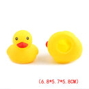 Car Bike Duck Helmet Accessories Adhesive Gold Chain Sunglasse Propeller Strap for Yellow Duck Car Dashboard Decoration Ornament