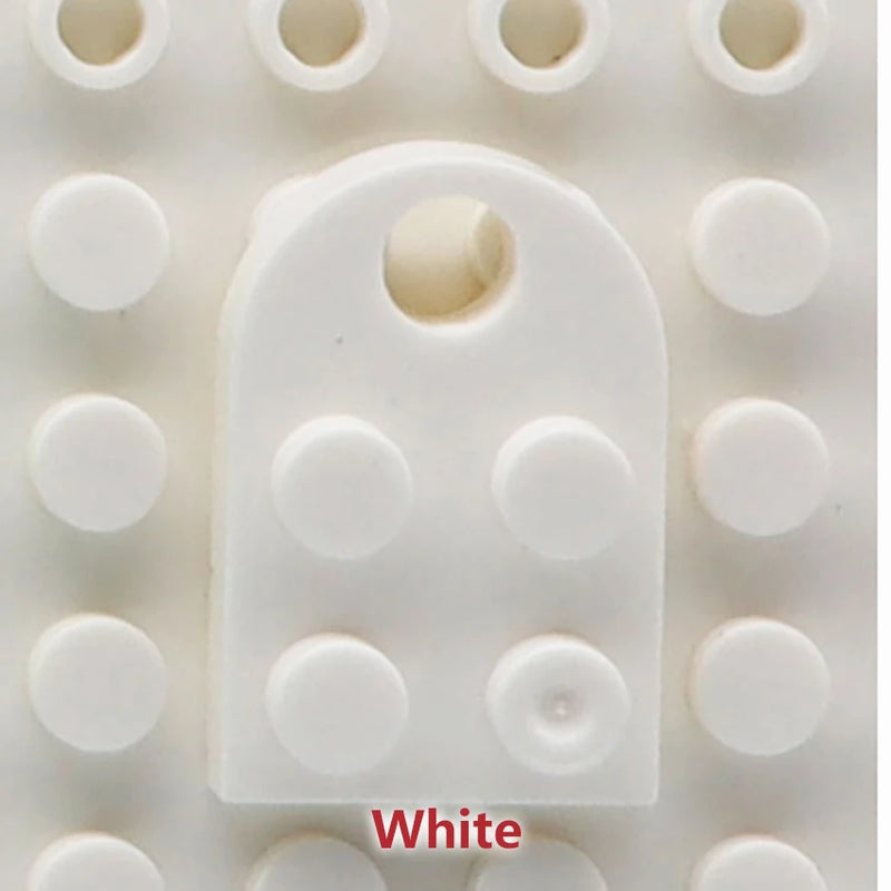 50pcs DIY Building Blocks 3176 Brick Heart Necklace/Key Ring Toys 2x 3 Heart-shaped Multicolor Educational Toy Gift for Children