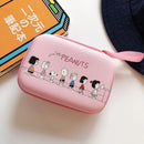 Snoopy Headphone Storage Bag Cute Large Capacity Coin Bag Portable Bag Animation Headphone USB Data Cable U Stick Storage Box