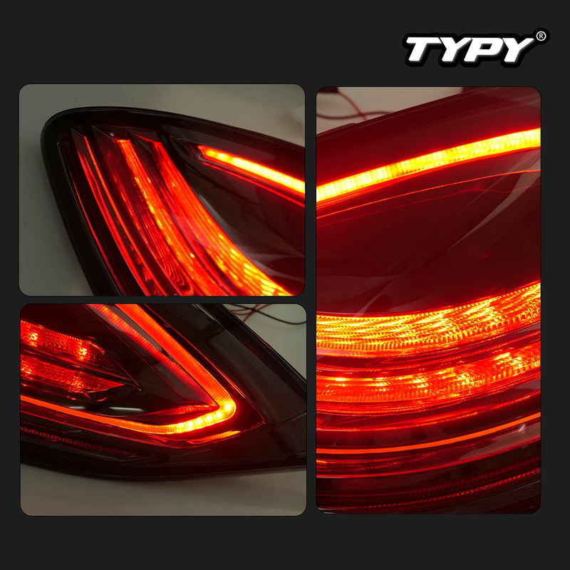 TYPY Car Lights For Porsche Panamera Taillight 970.1 2010-2013 LED Projetor Tail Lamp Daytime Running Light Auto Accessories