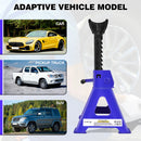 DayPlus Heavy Duty 3 Ton Axle Stands for Car Van 4x4 Caravan Garage Workshop Steel Robust Construction Support Lift 29-43cm,2PCS