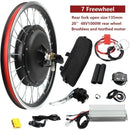 20inch Electric Bicycle Rear Wheel Conversion Kit 48V 1000W Brushless Toothed Motor Hub with LCD Display for 20inch Bike E-Bike
