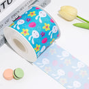 DIY Cartoon Easter Egg Bunny Printed Grosgrain Ribbon For Craft Supplies Sewing Accessories 5 Yards. 88266