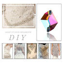 Gold Shadow Sew-on Rhinestone Needlework Champagne Multi-shape High Quality Crystal Glass For Garment Wedding Dress Decoration