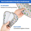 A new avocado pet Elizabethan collar for cats to prevent licking and biting after surgery, a soft collar for dogs to protect