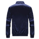 New Casual Tracksuit Men Autumn Zipper Jackets+Pants 2 Pieces Sets Male Slim Fit Sportswear Brand Fashion 2PCS Men's Solid Set