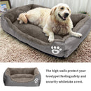 Bed for Dog Cat Pet Dog Kennel Dog Mattress Dog Sofa Bed Large Square Plush Nest for Small Medium Dogs Pet Supplies