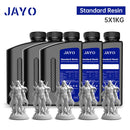 JAYO 5KG Standard /ABS-Like/Standard Plus/ Water Wash 3D Printer UV Resin 405nm for LCD 3D Printing Material Quick Curing Resin