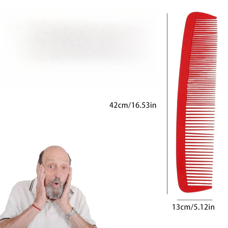 42cm Big Combs Costume Funny Giant Comb Portable Lightweight Comb For Halloween Party Carnival Party Performance Costume Prop