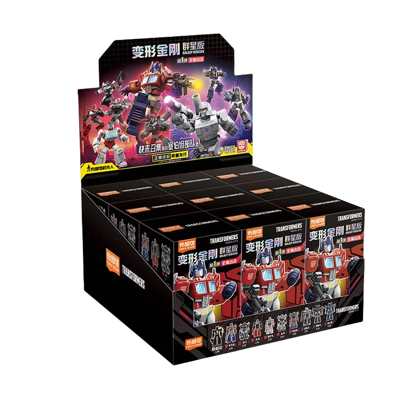 Blokees Transformation Optimus Prime Limited Edition Building Blocks Action Figure Deformed Robot Alloy Anime Model Kids Toys