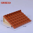 Big Size Building Block Pillar Farm Fence Guardrail Ceramic Tile Construction Assemble Bricks Compatible Large Size Duploes Toys